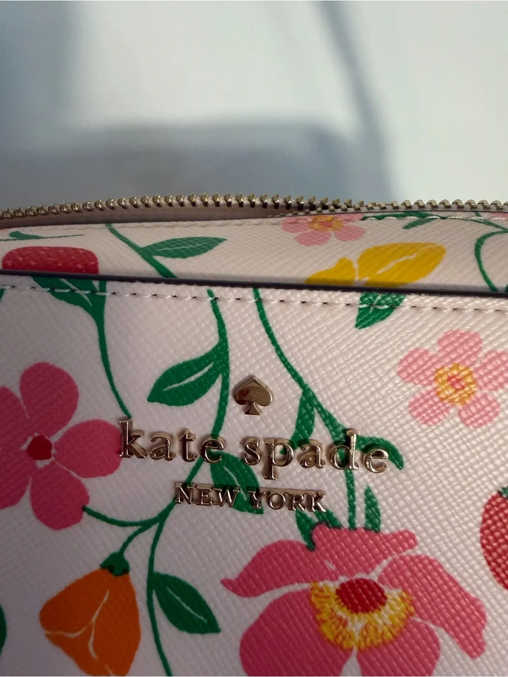kate spade Pink Floral Crossbody Bag